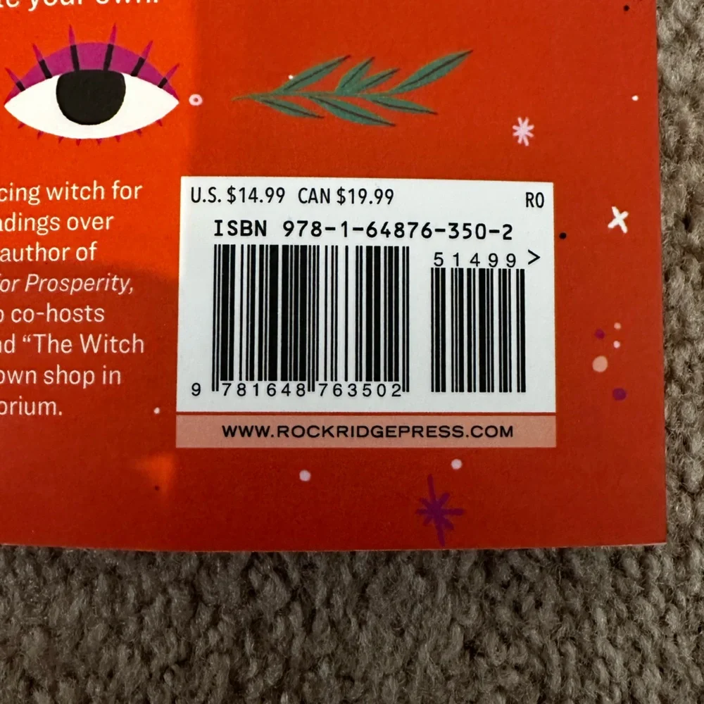 The Witch's Guide to Manifestation Book - Bright Orange Cover - Picture 3 of 4
